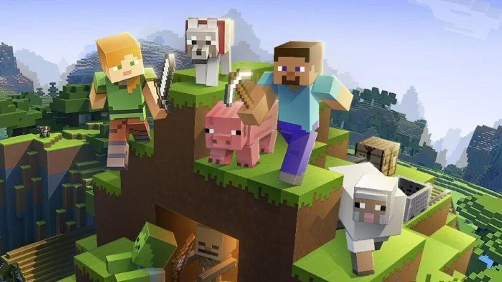 minecraft (2009) game icons banners