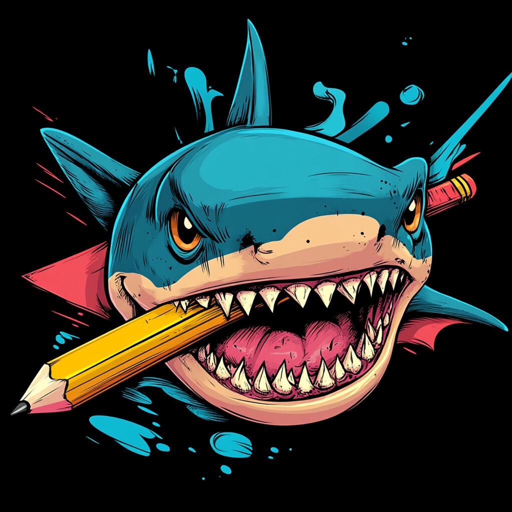 cute:s4nremv56q0= shark drawing